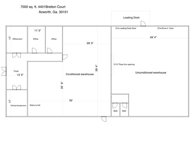 More details for 4401 Bretton Ct NW, Acworth, GA - Industrial for Lease