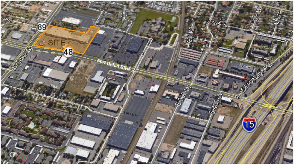 7200 S State St, Midvale, UT for lease - Aerial - Image 2 of 2