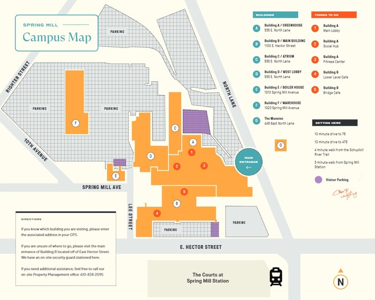 555 E North Ln, Conshohocken, PA for lease - Site Plan - Image 2 of 9