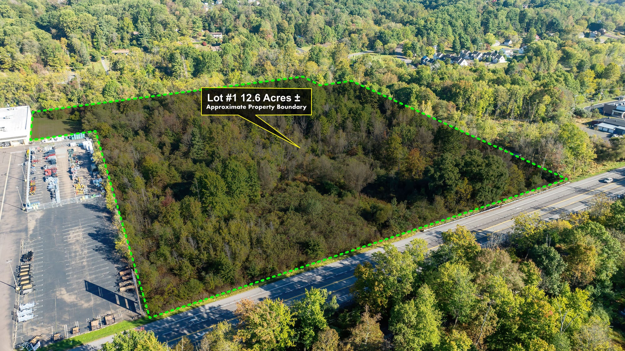 Tract 1 Route 11 Columbia Boulevard, Bloomsburg, PA for sale Aerial- Image 1 of 3