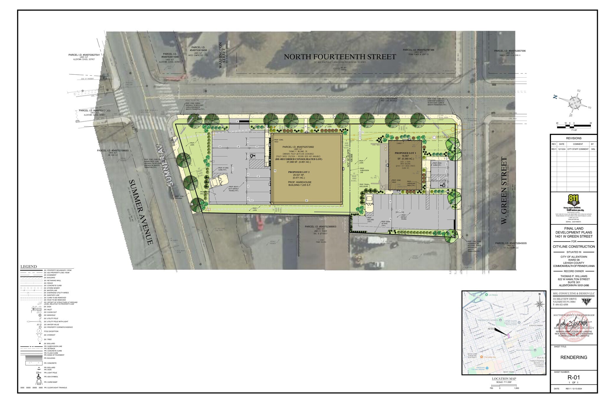 750 14th Street, Allentown, PA à vendre Photo du bâtiment- Image 1 de 2