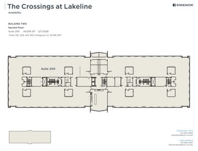 11001 Lakeline Blvd, Austin, TX à louer Plan d’étage- Image 1 de 1