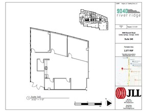 9040 Roswell Rd, Atlanta, GA à louer Plan d  tage- Image 1 de 1