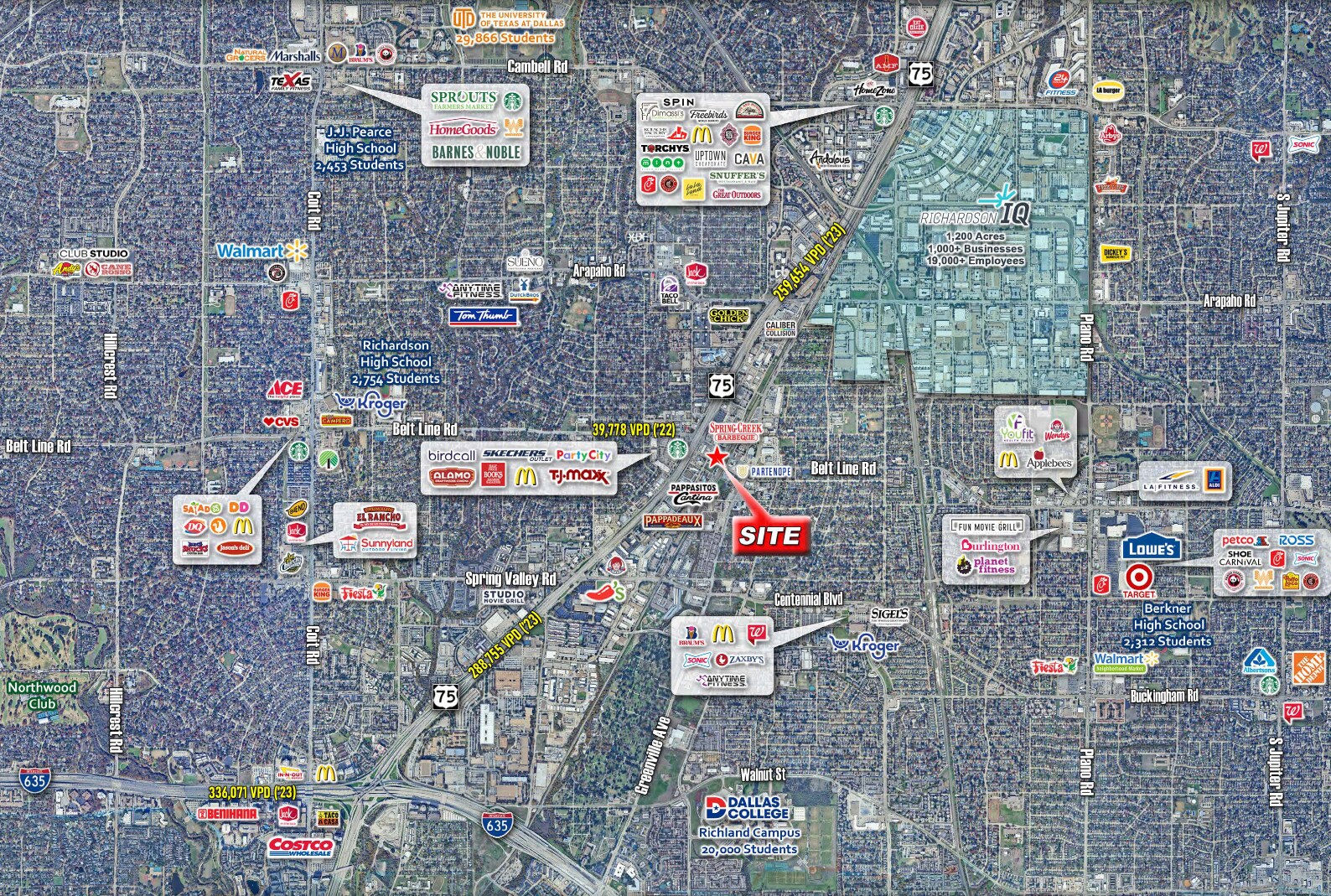 103 W Main St, Richardson, TX for sale Aerial- Image 1 of 6