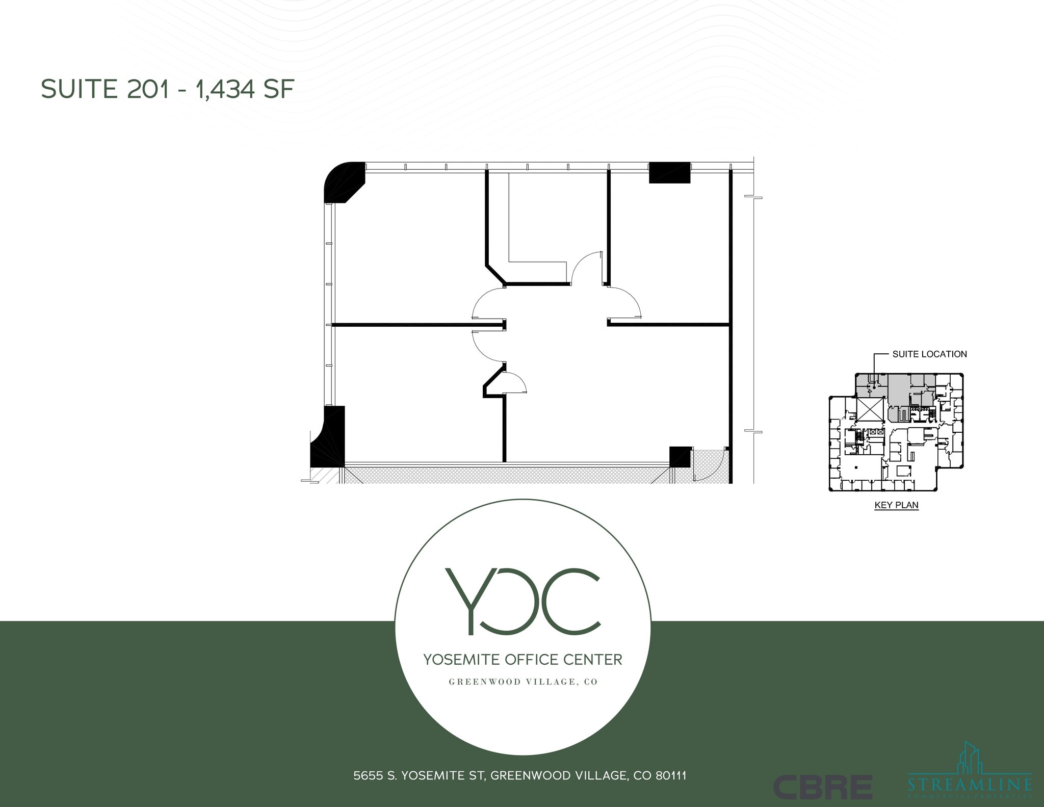 5655 S Yosemite St, Greenwood Village, CO for lease Site Plan- Image 1 of 1