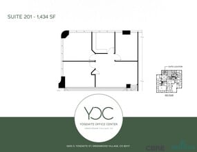 5655 S Yosemite St, Greenwood Village, CO for lease Site Plan- Image 1 of 1