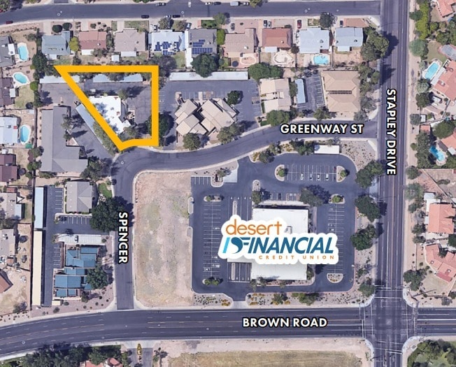 1108 E Greenway St, Mesa, AZ à louer - Aérien - Image 2 de 3