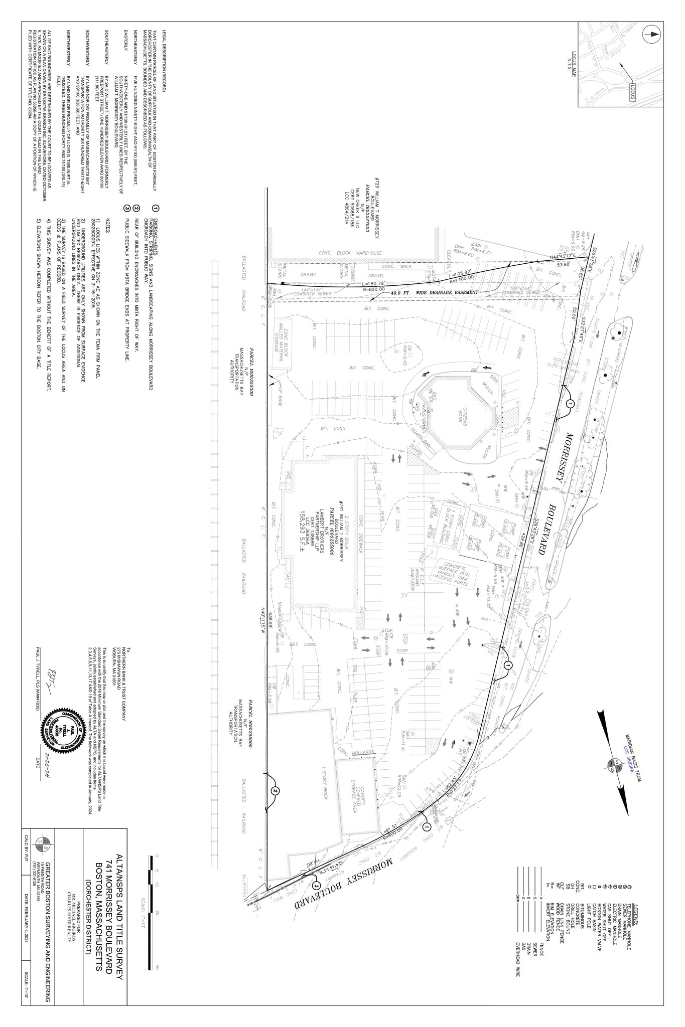 725-729 William T Morrissey Blvd, Dorchester, MA for lease Site Plan- Image 1 of 1