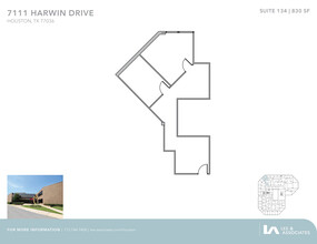 7111 Harwin Dr, Houston, TX for lease Floor Plan- Image 1 of 1