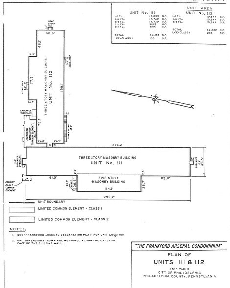 2275 Bridge St- Building 111, Philadelphia, PA à vendre - Plan d’étage - Image 2 de 2