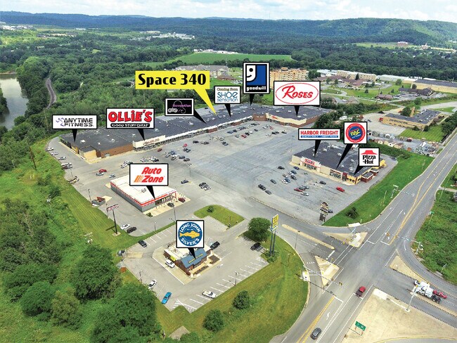 Plus de détails pour 1800 Daisy Street Ext, Clearfield, PA - Commerce de détail à louer
