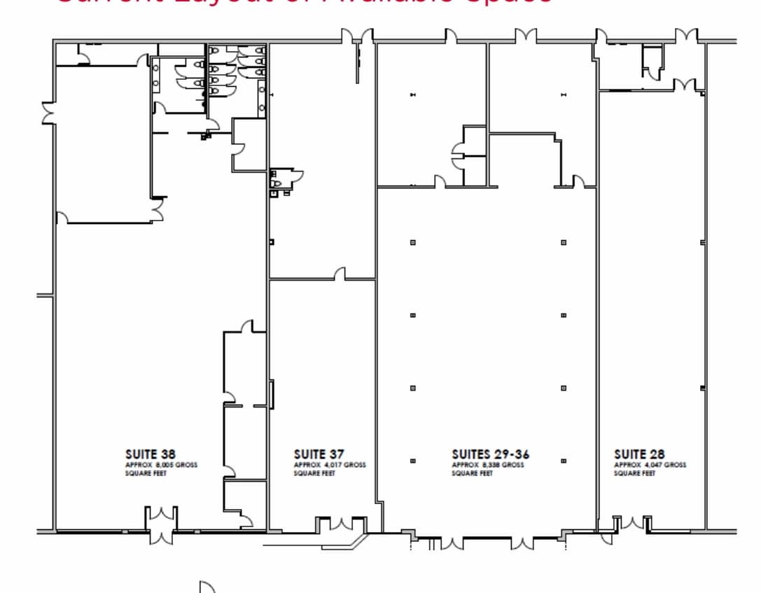5206-5246 Chamberlayne Rd, Richmond, VA for lease Floor Plan- Image 1 of 2