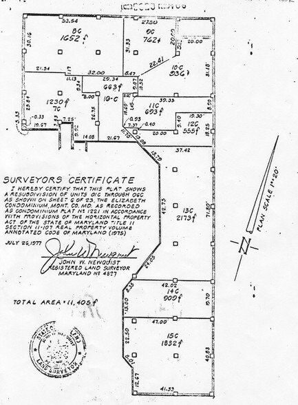 4601 N Park Ave, Chevy Chase, MD à vendre - Plan cadastral - Image 3 de 5