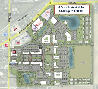 Plus de détails pour 5917 W Broadway, McCordsville, IN - Terrain à louer