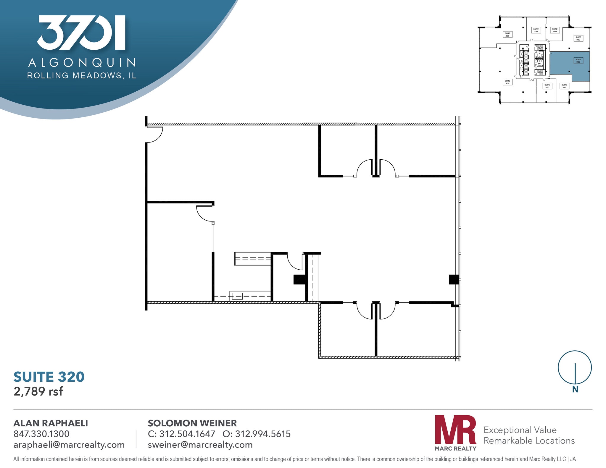 3701 Algonquin Rd, Rolling Meadows, IL for lease Floor Plan- Image 1 of 8