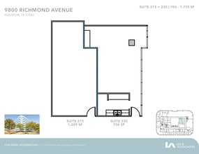 9800 Richmond Ave, Houston, TX for lease Floor Plan- Image 2 of 2