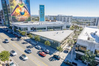 8590 W Sunset Blvd, West Hollywood, CA - AERIAL map view - Image1