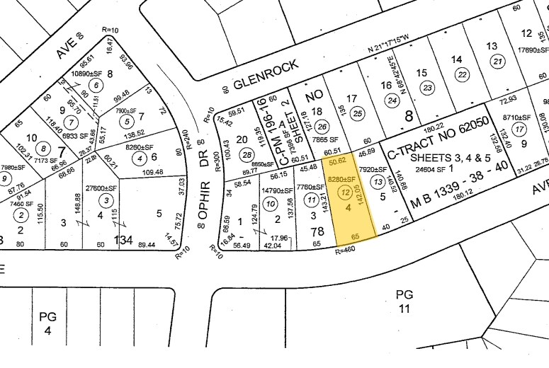 520-522 Midvale Ave, Los Angeles, CA for sale - Plat Map - Image 2 of 5
