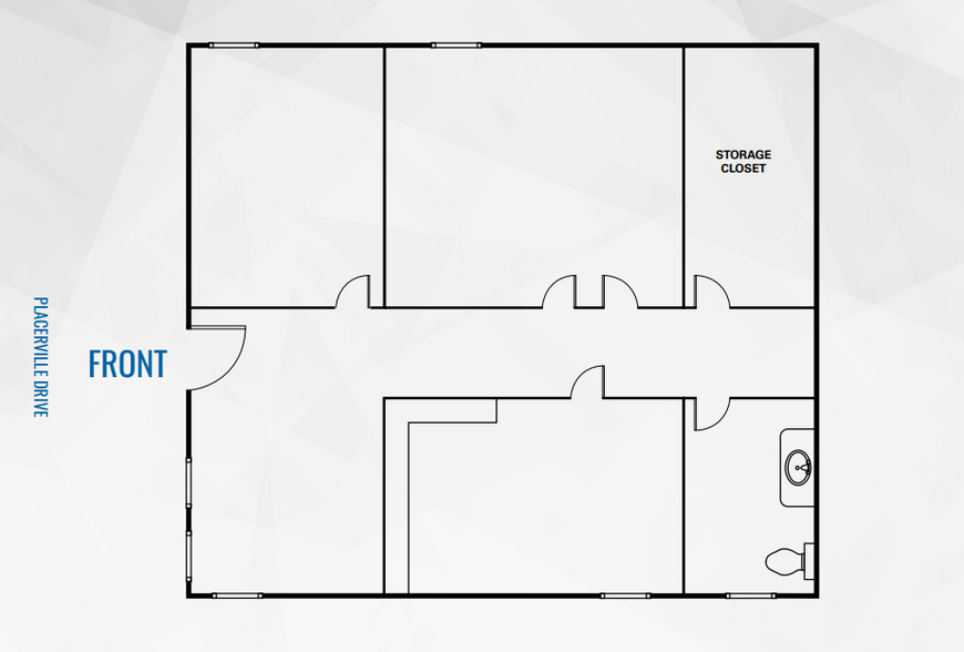 640 Placerville Dr, Placerville, CA for lease - Floor Plan - Image 2 of 5