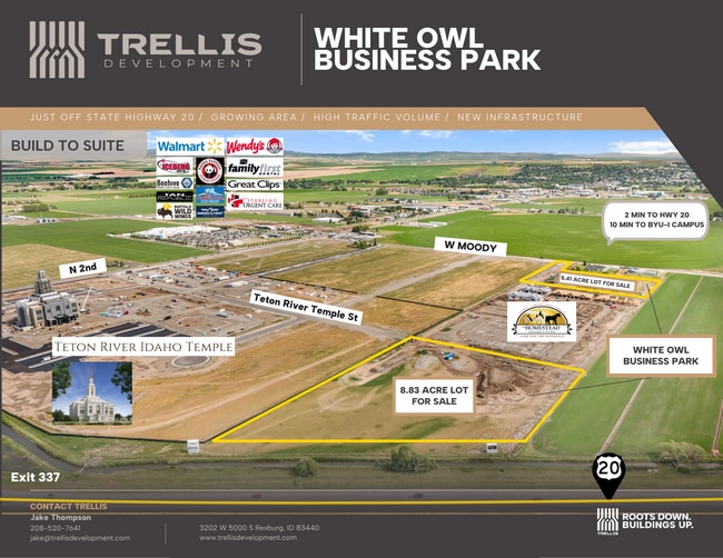 Plus de détails pour 4 W Moody Rd 4 W Moody rd, Rexburg, ID - Terrain à vendre