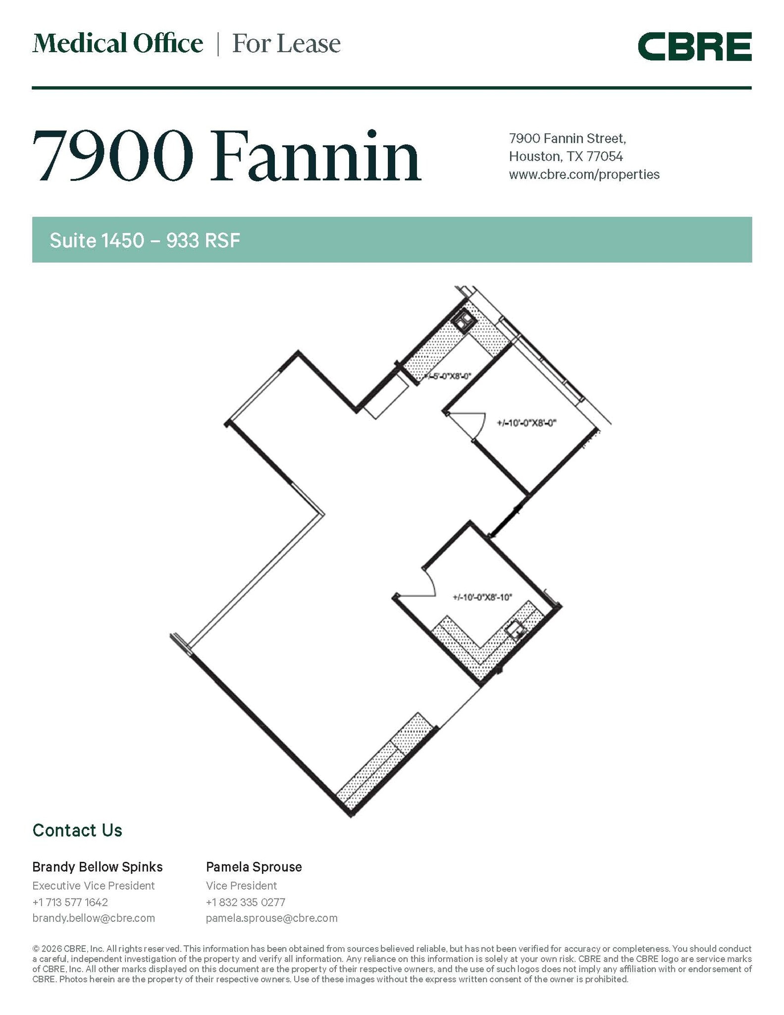 7900 Fannin St, Houston, TX for lease Interior Photo- Image 1 of 1