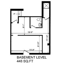 520 Wellington St, London, ON à louer Plan d’étage- Image 2 de 2
