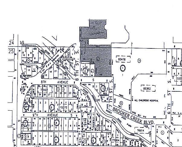603 7th St S, Saint Petersburg, FL à louer - Plan cadastral - Image 2 de 13