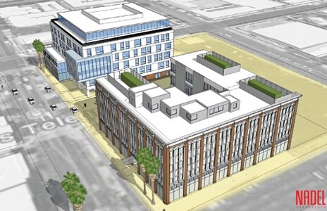 600 Pine Ave, Long Beach, CA à louer - Photo du bâtiment - Image 2 de 6