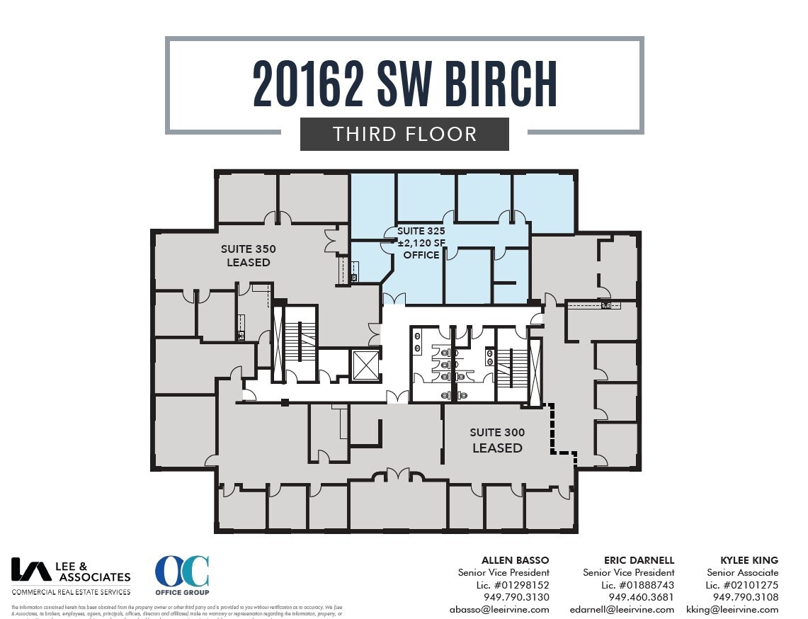 20162 Birch St, Newport Beach, CA for lease Floor Plan- Image 1 of 1