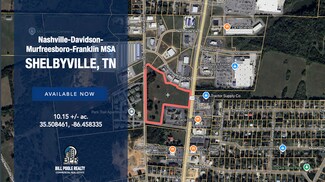 Plus de détails pour 1701 N Main St, Shelbyville, TN - Terrain à vendre