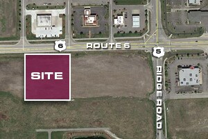Rte 6-& S Ridge Rd, Channahon, IL à vendre - Aérien - Image 2 de 2