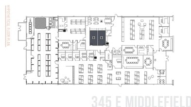 345 E Middlefield Rd, Mountain View, CA for lease Floor Plan- Image 1 of 1