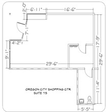 1900-1926 SE McLoughlin Blvd, Oregon City, OR à louer Plan d’étage- Image 1 de 1