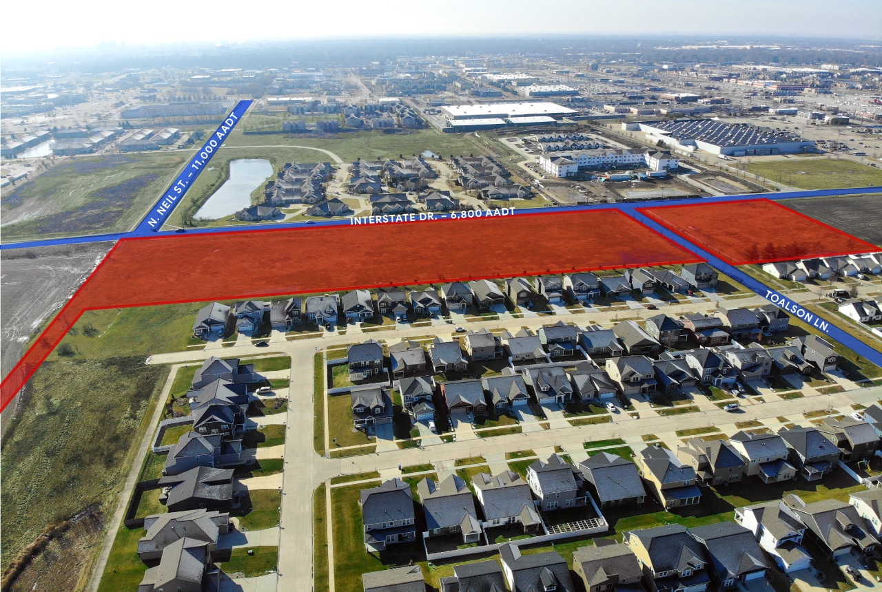 N Neil St & Interstate Dr, Champaign, IL à vendre Photo principale- Image 1 de 2