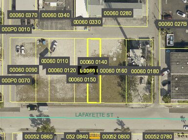 817 & 819 Lafayette St, Cape Coral, FL à vendre - Plan cadastral - Image 2 de 2