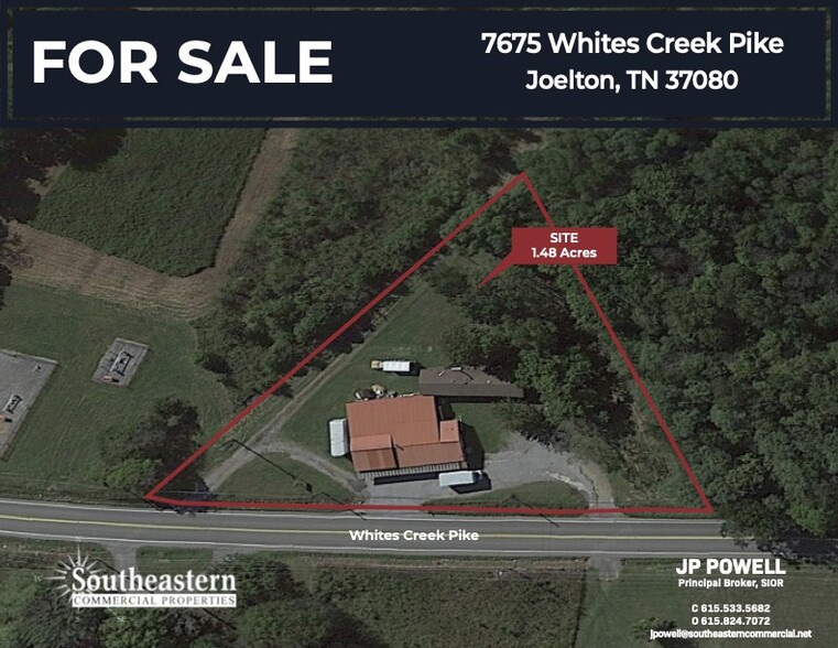 7675 Whites Creek Pike, Joelton, TN à vendre - Photo du bâtiment - Image 1 de 1