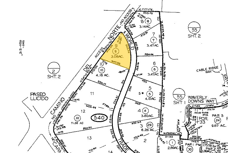 12396 World Trade Dr, San Diego, CA à louer - Plan cadastral - Image 2 de 13