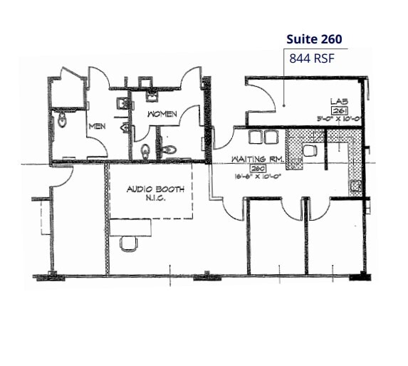 2211 W Magnolia Blvd, Burbank, CA for lease Floor Plan- Image 1 of 1