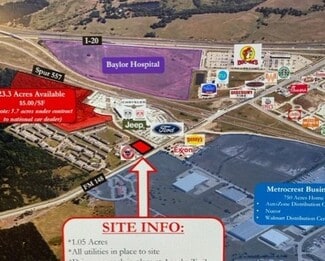 Plus de détails pour 1081 FM 148, Terrell, TX - Terrain à vendre