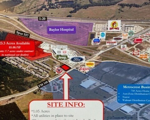 Plus de détails pour 1081 FM 148, Terrell, TX - Terrain à vendre