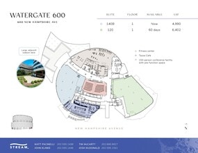 600 New Hampshire Ave NW, Washington, DC for lease Floor Plan- Image 1 of 1
