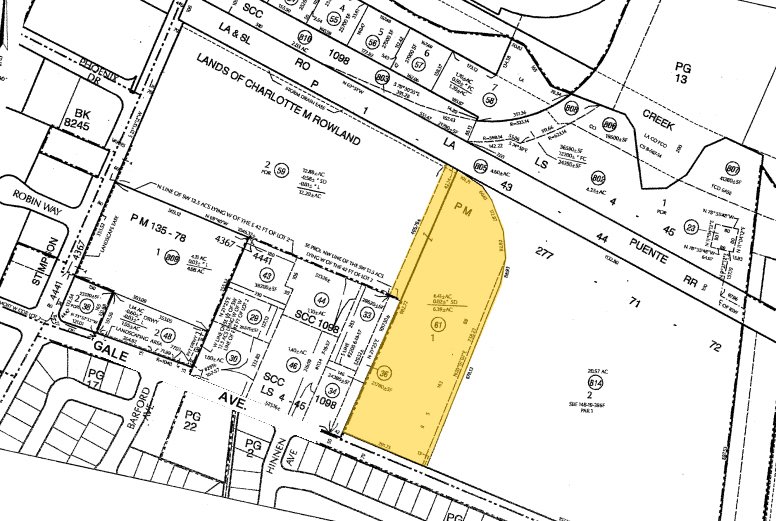 16253-16293 Gale Ave, City of Industry, CA à vendre - Plan cadastral - Image 1 de 1