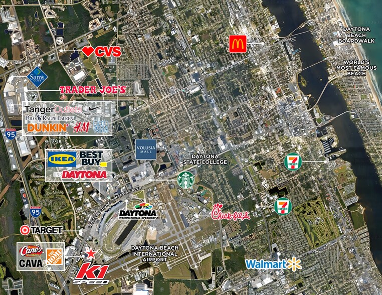 2455 W International Speedway Blvd, Daytona Beach, FL à vendre - Photo du bâtiment - Image 3 de 6