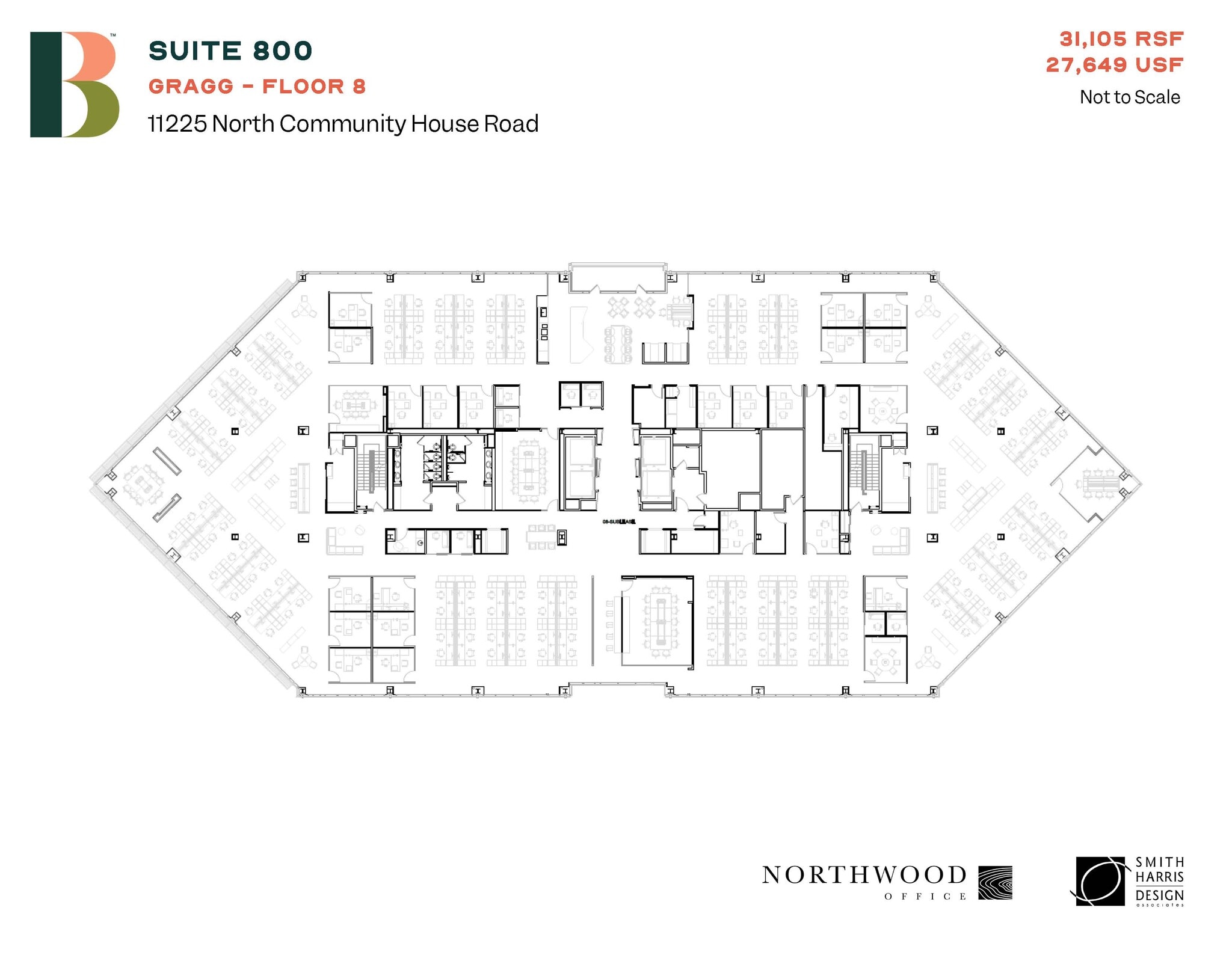 11225 N Community House Rd, Charlotte, NC for lease Floor Plan- Image 1 of 1