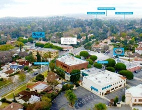 2600 Mission St, San Marino, CA - AERIAL  map view