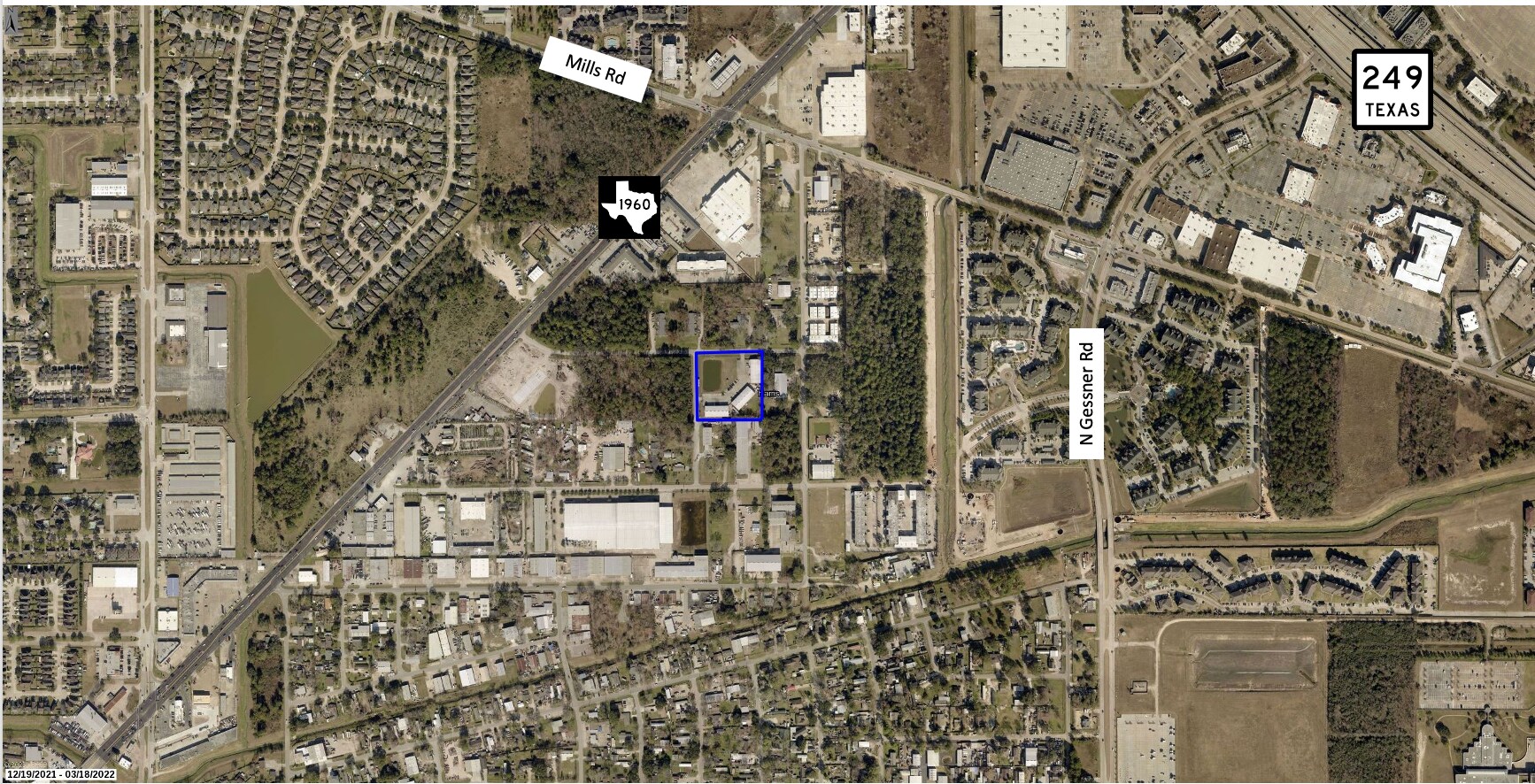 8963 Gilder Rd, Houston, TX for sale Aerial- Image 1 of 2