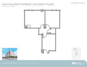 6065 Hillcroft Ave, Houston, TX for lease Floor Plan- Image 1 of 2