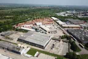 Garnham Clos, Alfreton, DBY - AERIAL  map view