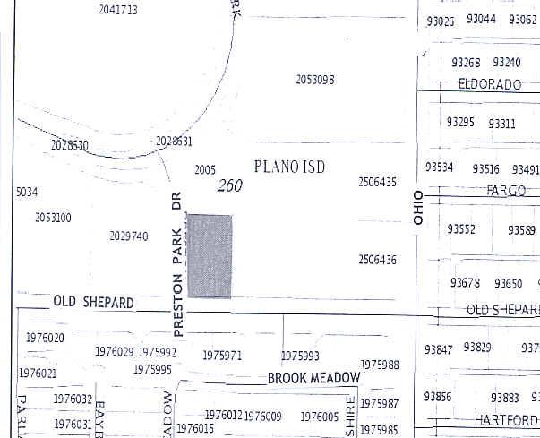 Preston Park Dr, Plano, TX à vendre - Plan cadastral - Image 3 de 4