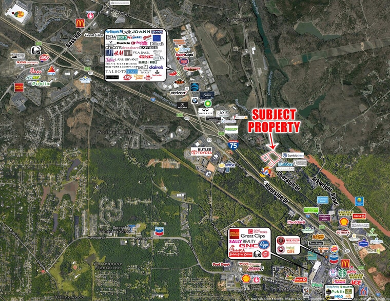 4325 Sheraton, Macon-Bibb, GA for sale - Aerial - Image 3 of 3
